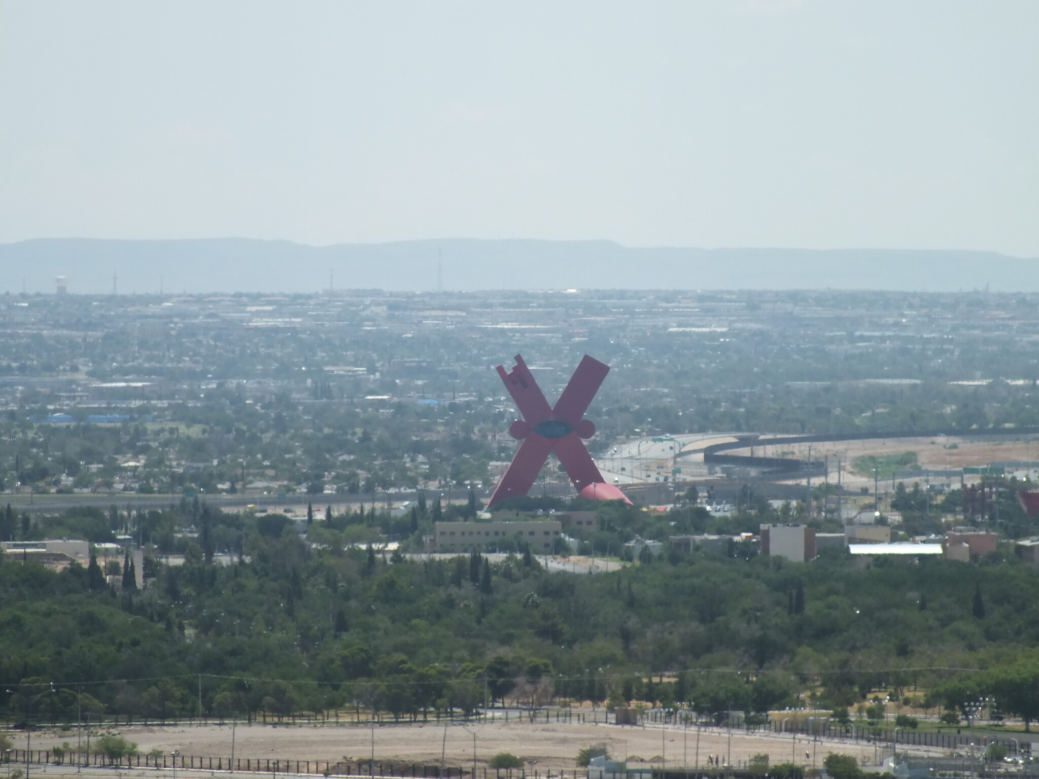 The X Monument In Ciudad Juárez Digie Description Credit El Paso