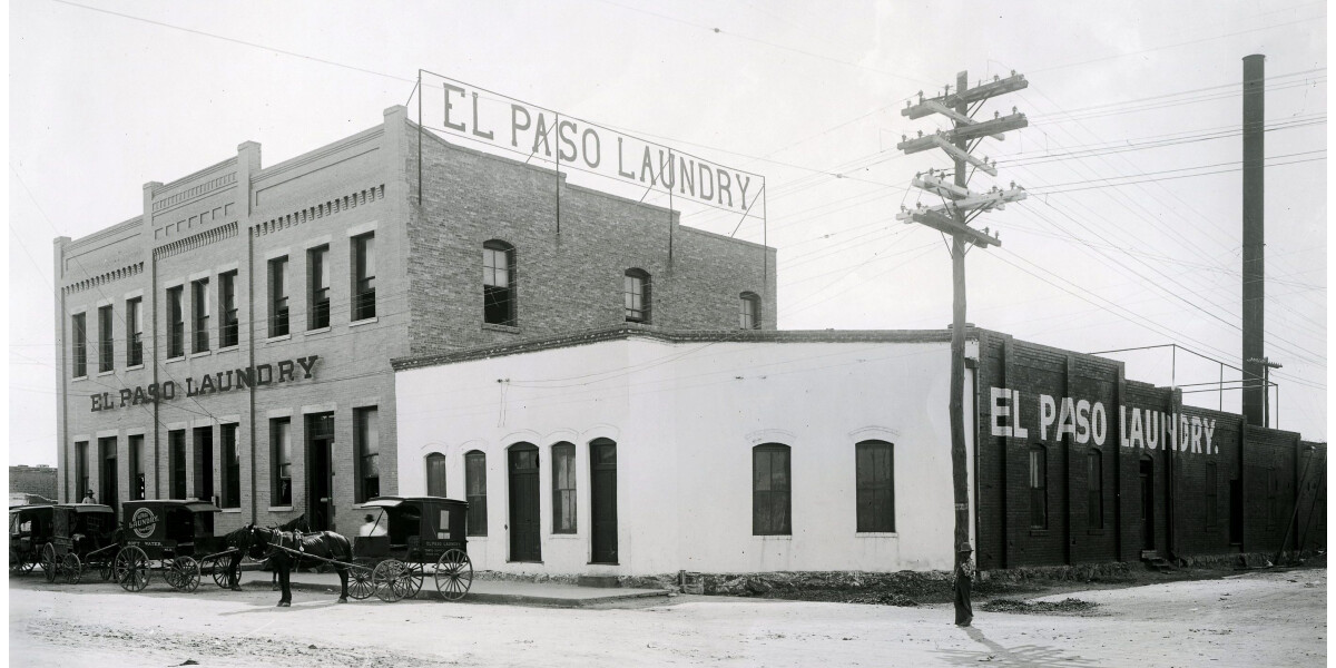 El Paso Laundry wall