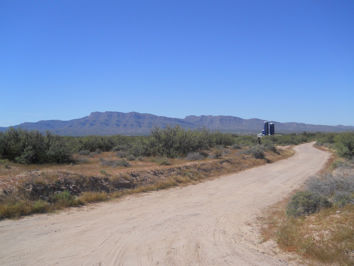 Near Alcala - looking towards Mexico