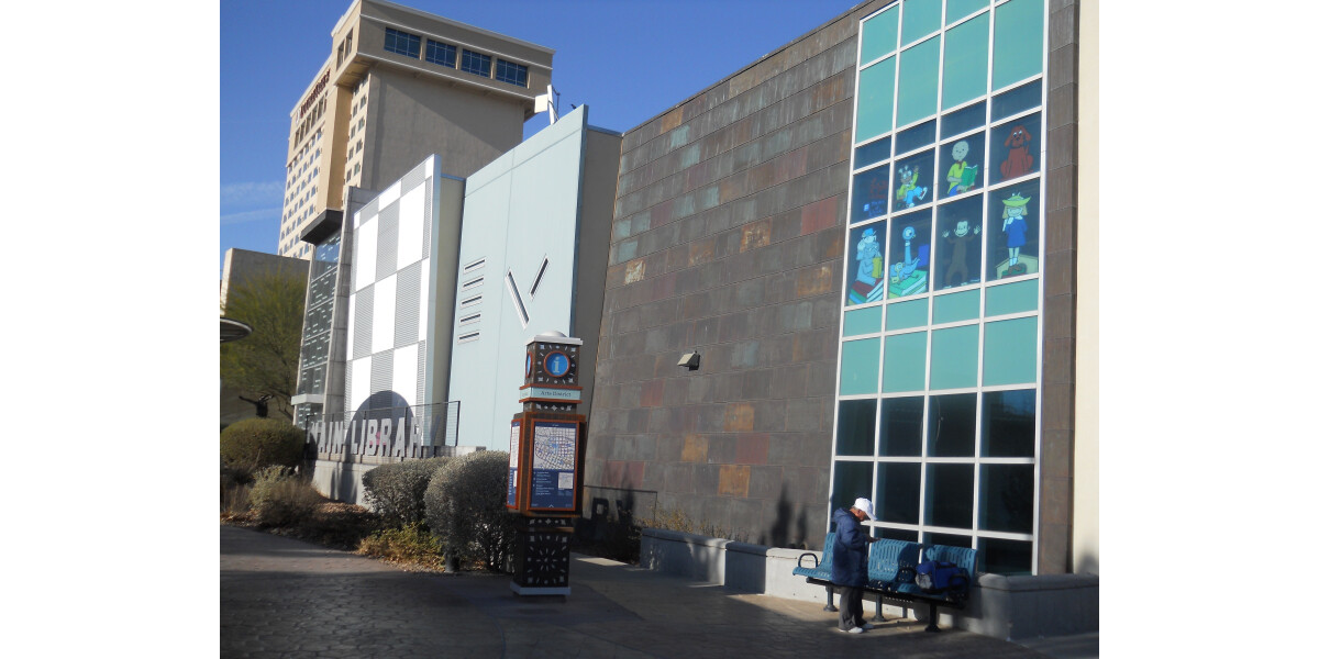 El Paso Public Library wall