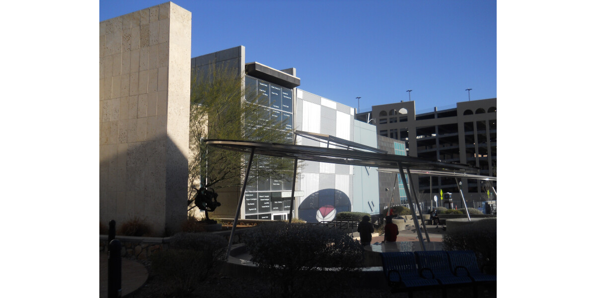 El Paso Public Library Downtown Branch wall