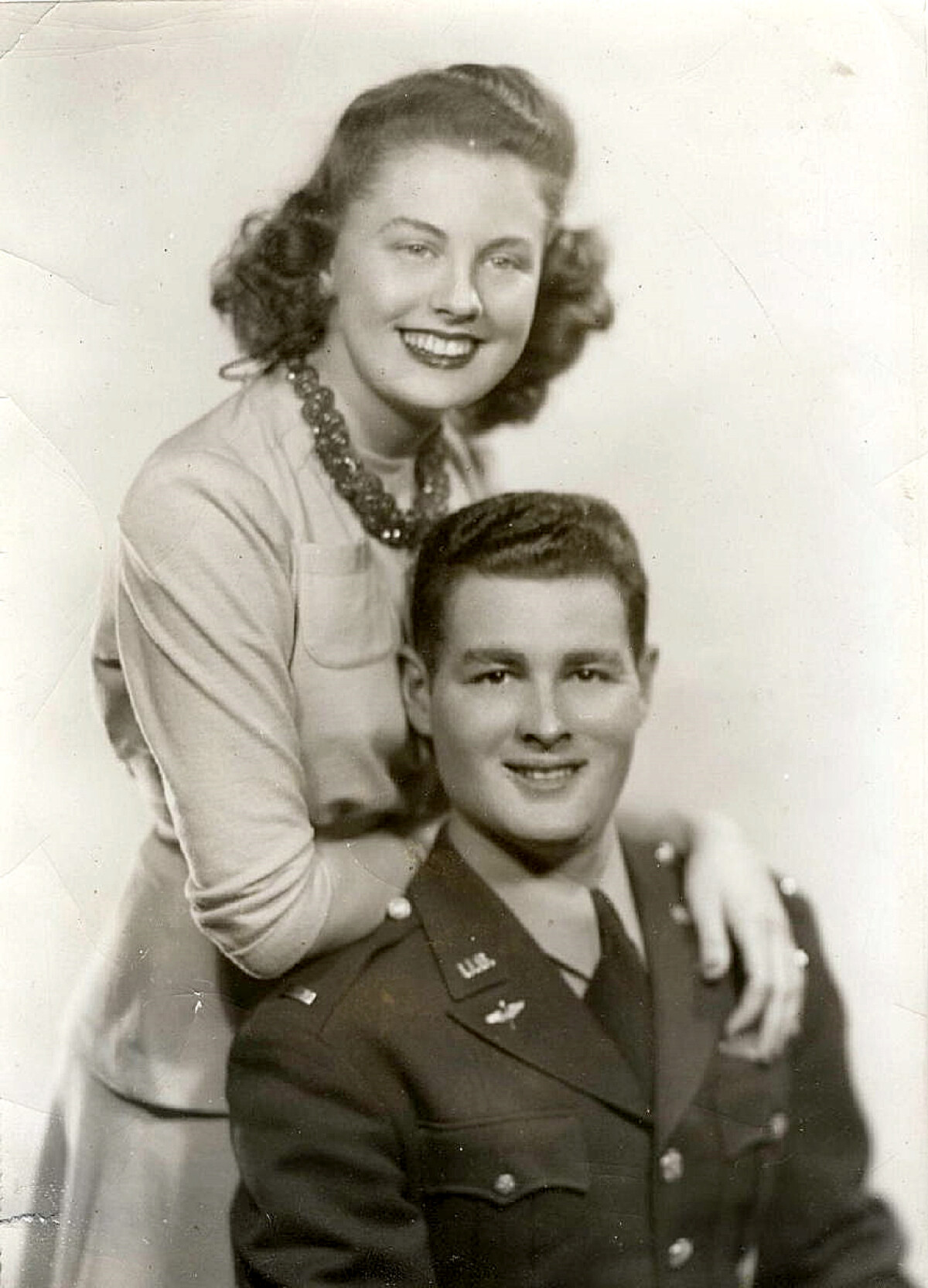 Richard and Betty Fletcher - World War II