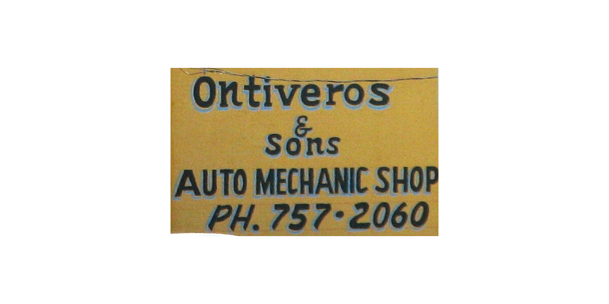 Ontiveros & Sons Auto Mechanic Shop wall