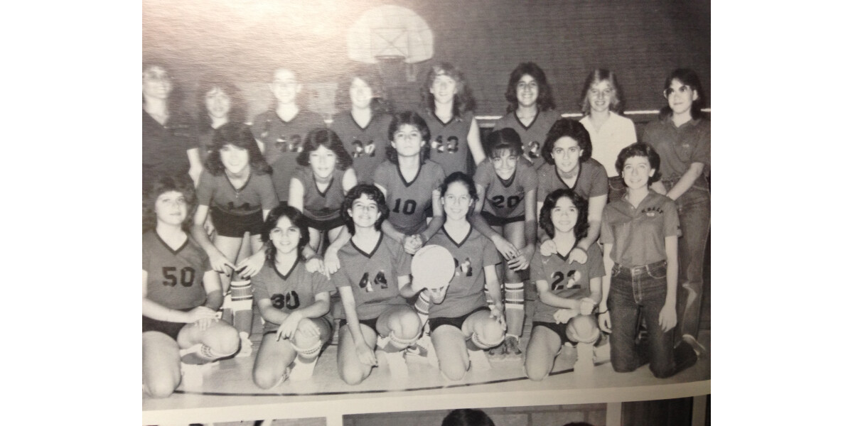 Eastwood Knolls Girls Basketball, El Paso TX, 1966 wall