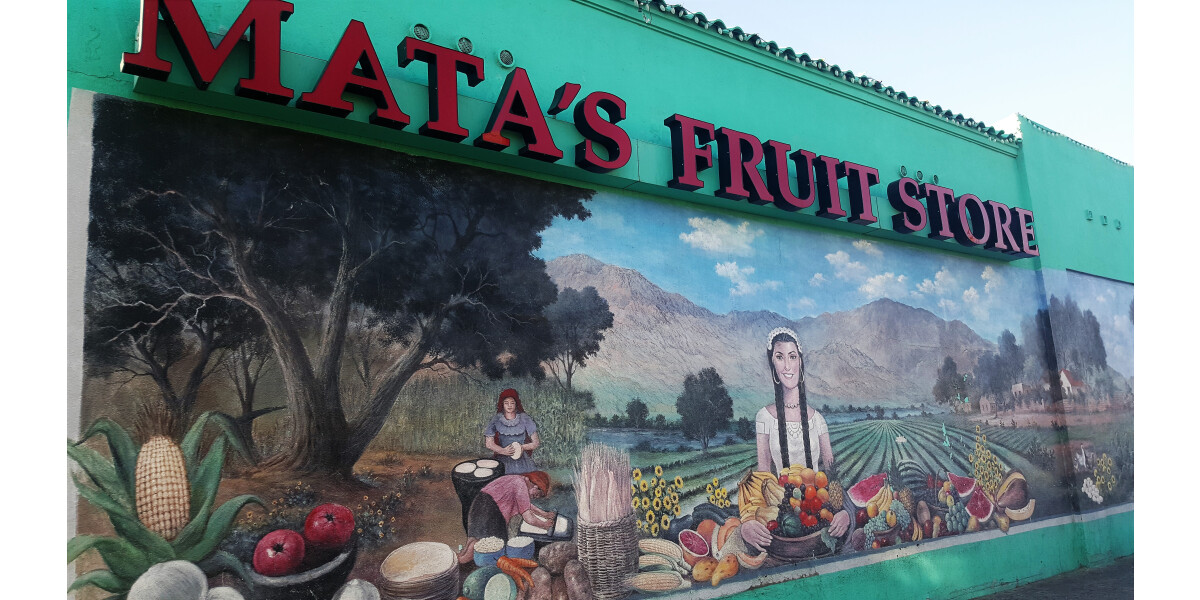 Mata's Grocery Store wall