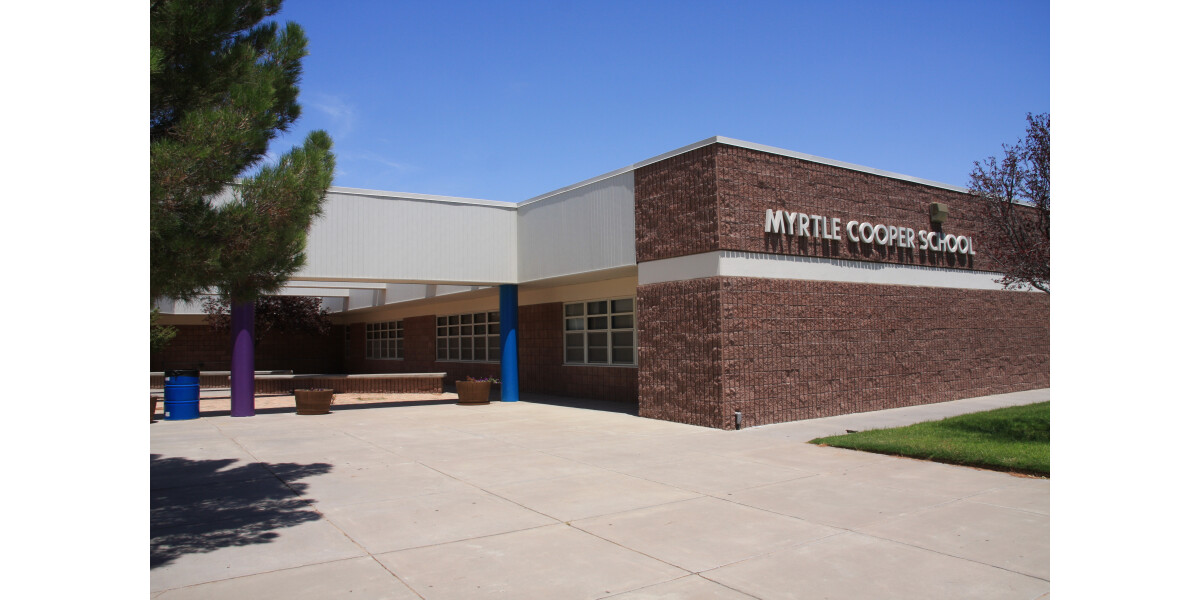 Myrtle Cooper Elementary School El Paso, Texas wall