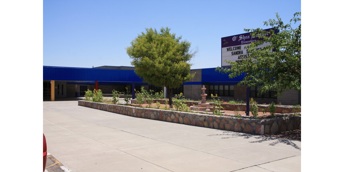 O'Shea Keleher Elementary School El Paso, Texas wall