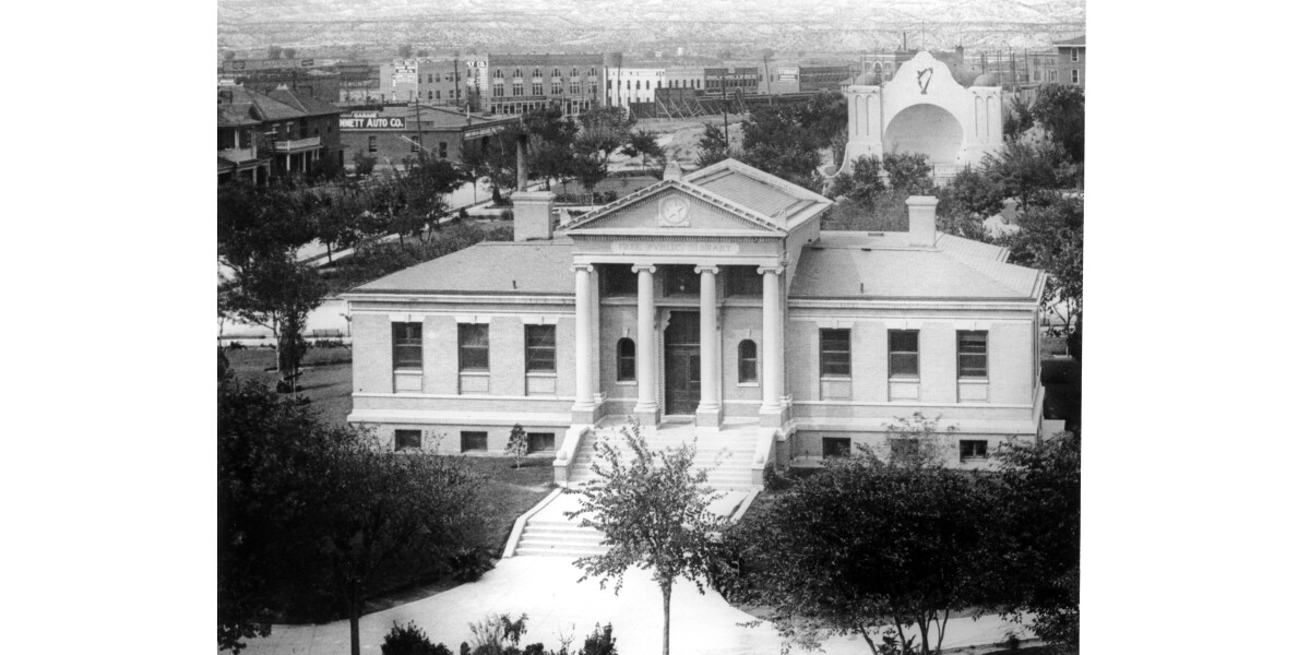 El Paso Public Library wall