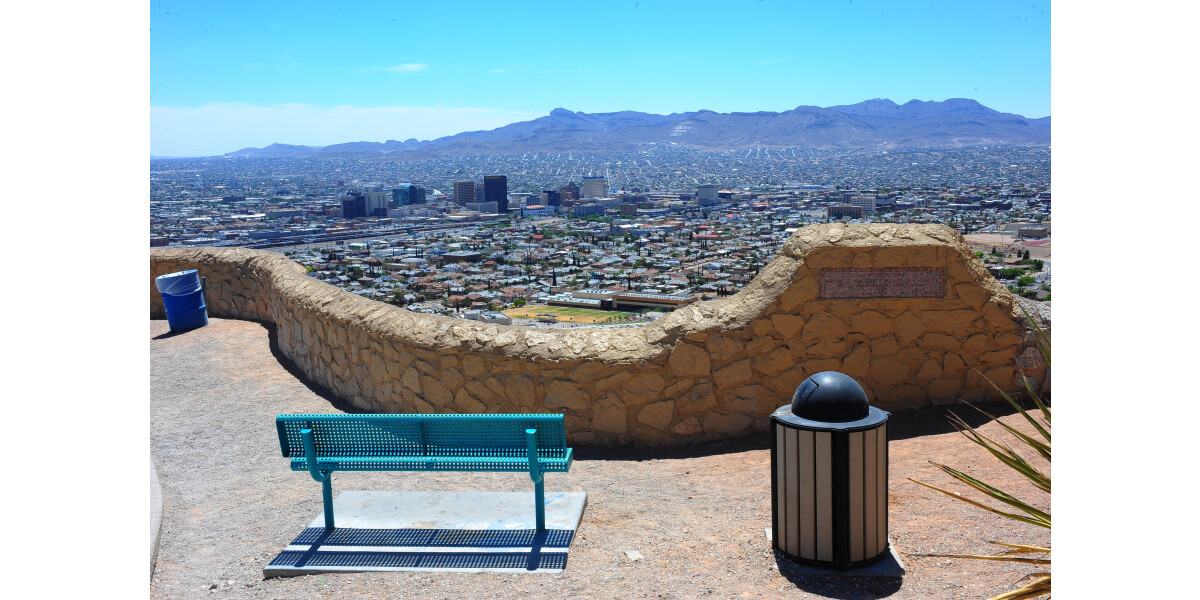 Scenic Drive El Paso, Texas wall