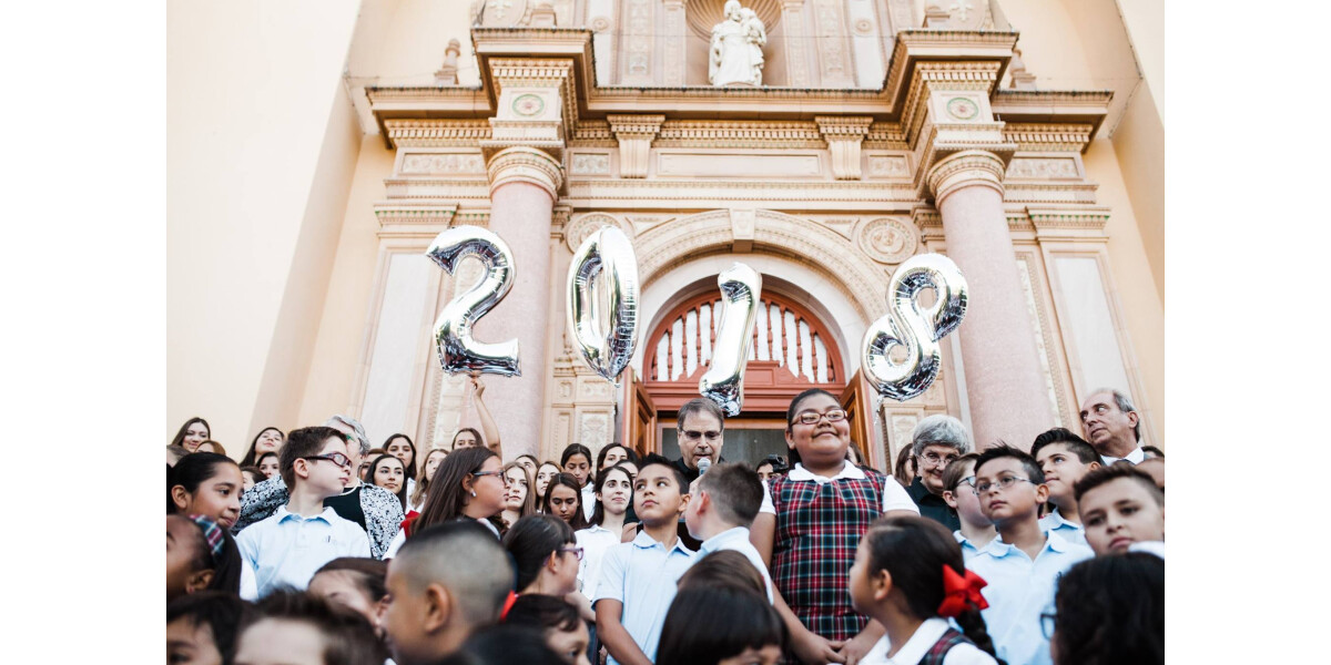 Loretto Academy El Paso, Texas 2017 wall