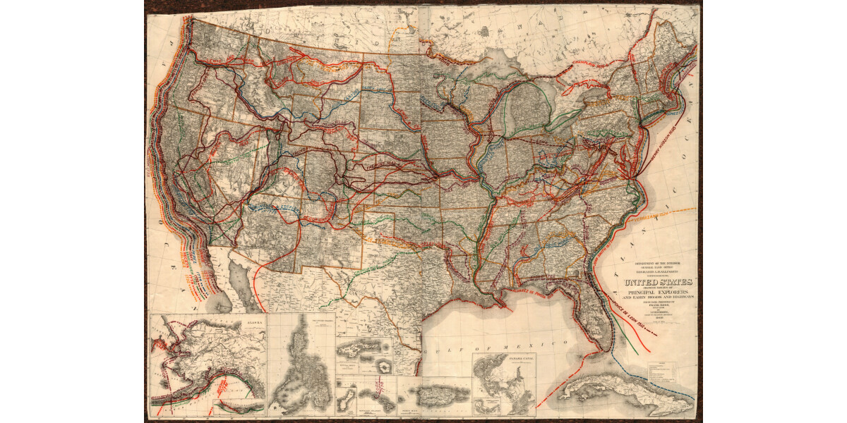 United States Routes of Principal - 69301 Card 