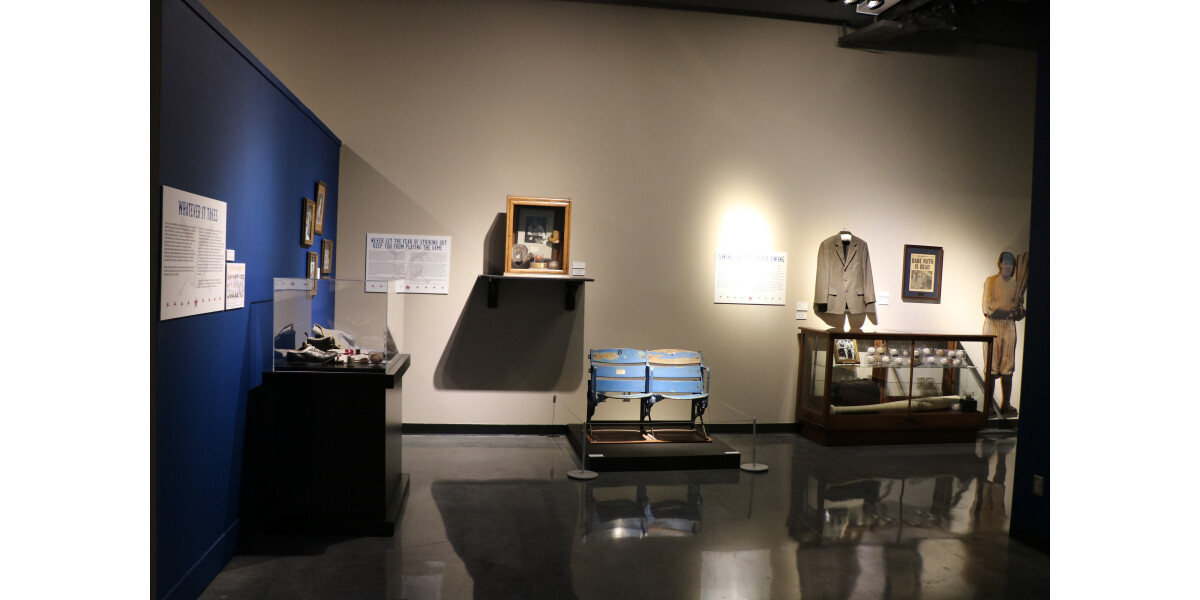 Bases Loaded El Paso and Beyond Virtual Exhibit wall