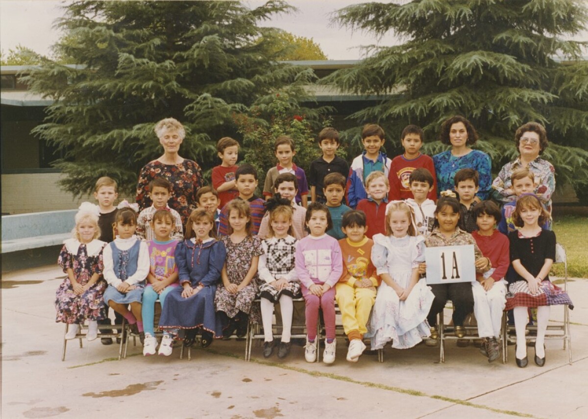 Third Grade Class Picture, Escuela Manuel, Colonia Dublan | Wall