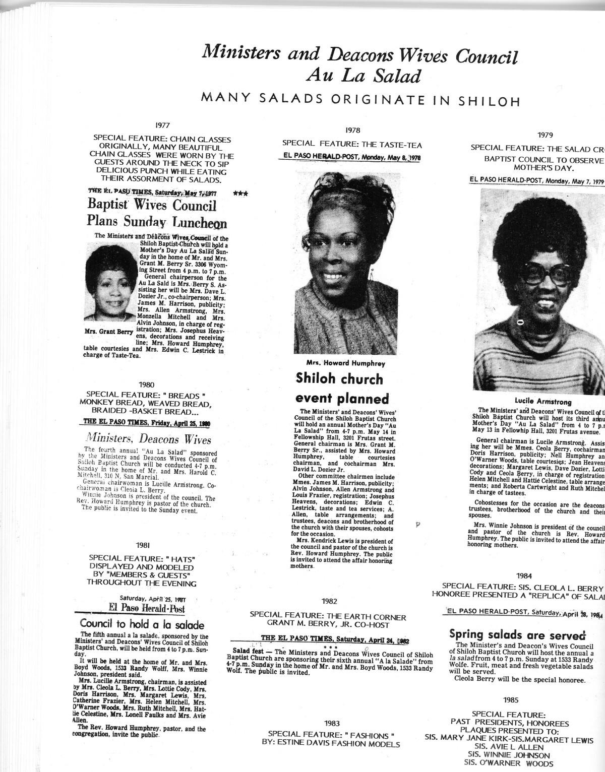 147 - Estine Davis Photo Collection